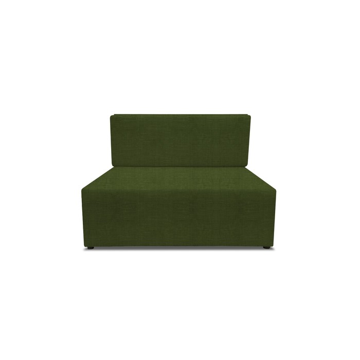 Детский диван «Капитошка», еврокнижка, рогожка, цвет vital green