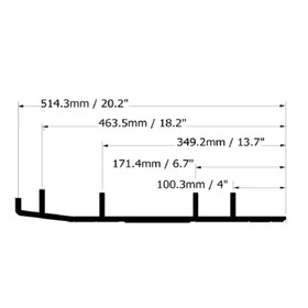 

Коньки лыжи Sledex для ARCTIC CAT BEARCAT 570, BEARCAT 2000, F570, A-04-0-4-130