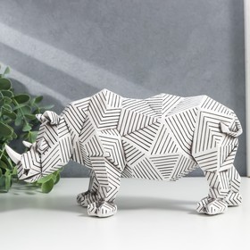 Сувенир полистоун 3D 'Носорог Геометрия' 25,1 см Ош