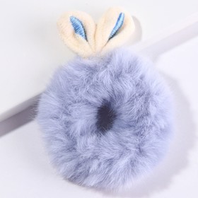

Резинка для волос с ушками кролика «Let it snow», d = 8 см.