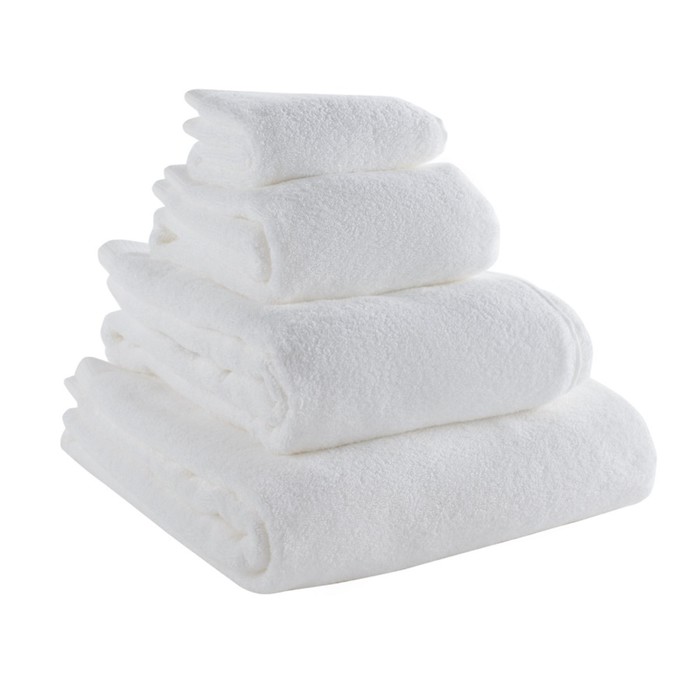 Полотенце банное белого цвета Essential, размер 70х140 см