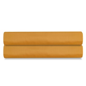 

Простыня из сатина цвета шафрана Wild, размер 180х270 см