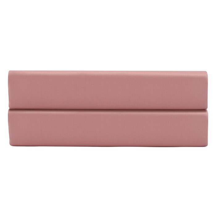 Простыня на резинке темно-розового цвета Essential, размер 160х200х30 см