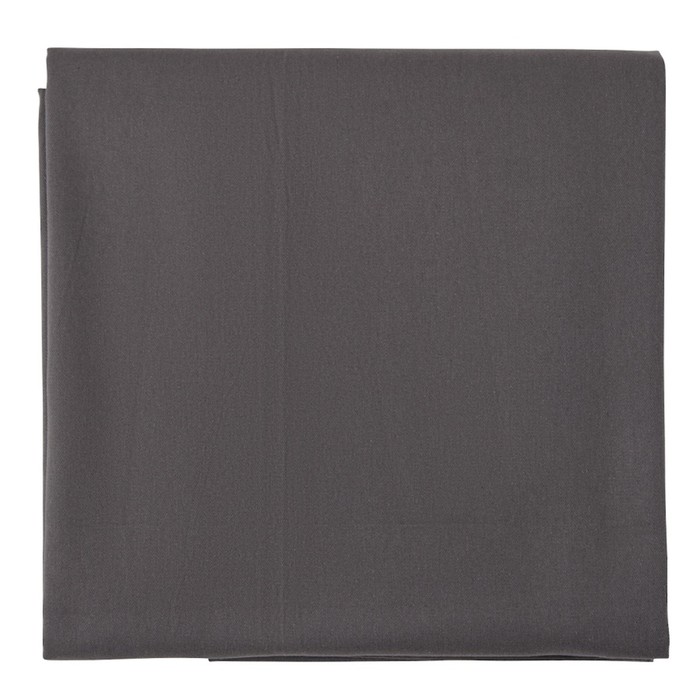 Скатерть серого цвета Essential, размер essential, размер 170х170 см покрывало двухстороннее из муслина серого цвета essential размер 230x250 см