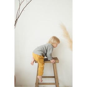 

Штаны горчичного цвета Essential, размер 4-5 лет