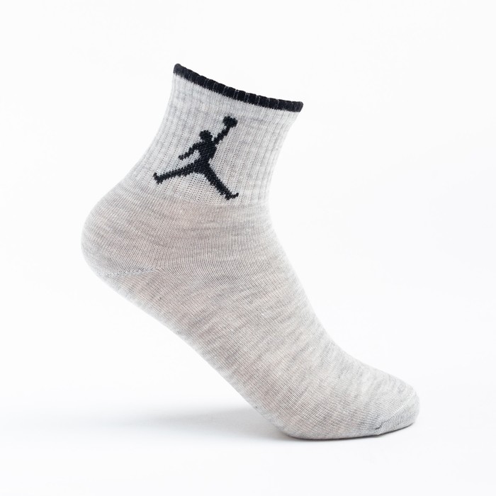 Носки детские Jordan, цвет серый, размер 18 (5-6 лет)