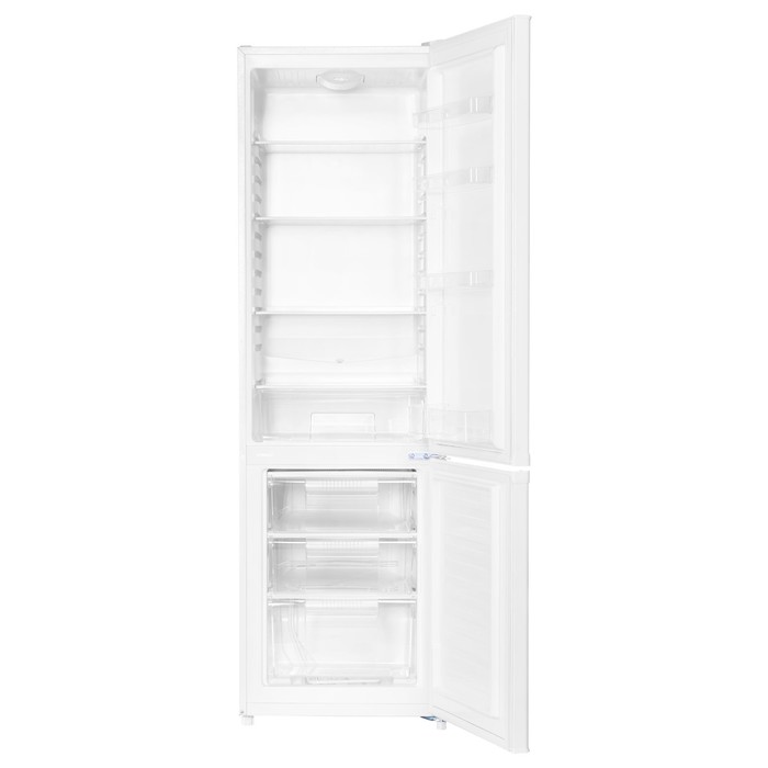 Холодильник MAUNFELD MFF180W, двухкамерный, класс А+, 260 л, белый