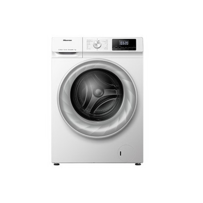 Стиральная машина Hisense WFQY7014V 1400 обмин до 7 кг бело-чёрная 3468000₽