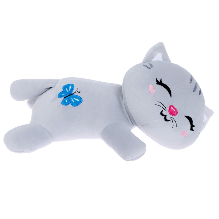 фото Мягкая игрушка «котенок дрёма», 40 см смолтойс