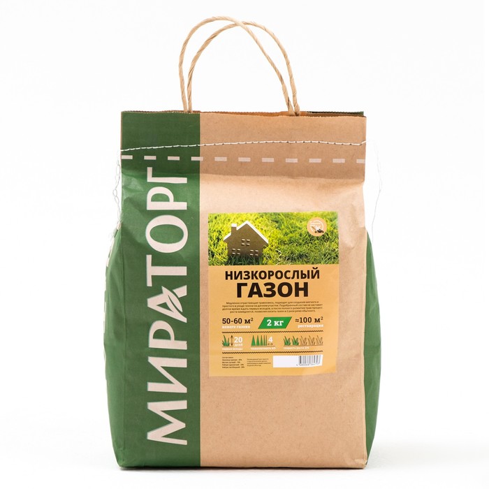

Газон Мираторг "Низкорослый", 2 кг