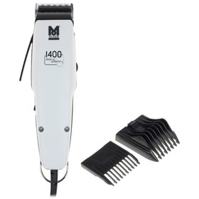 

Машинка для стрижки Moser 1400-0310, 10 Вт, 0.7-18 мм, 2 насадки, 220 В, белая