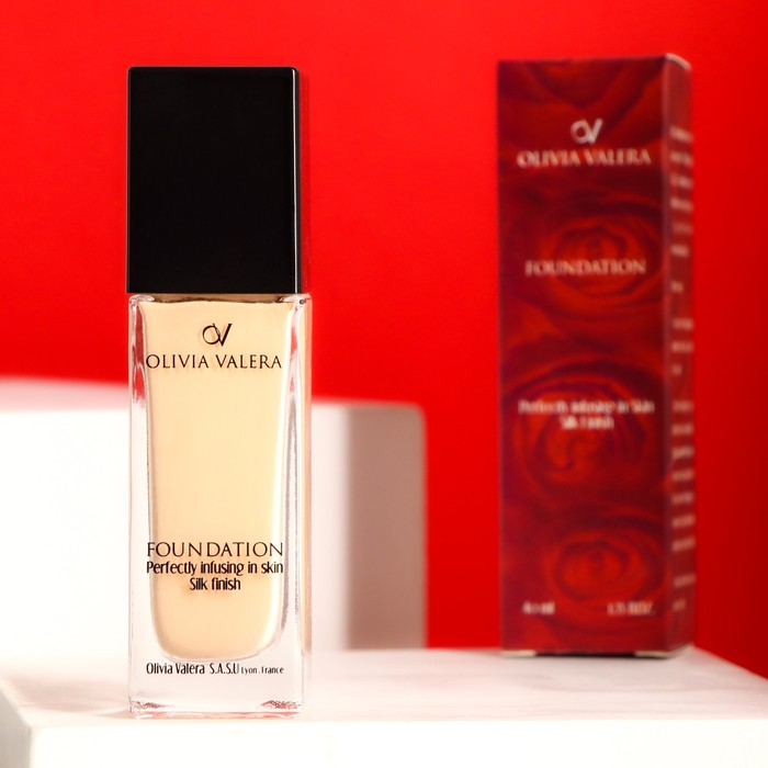 Тональная основа для макияжа Olivia Valera увлажняющая , тон 4
