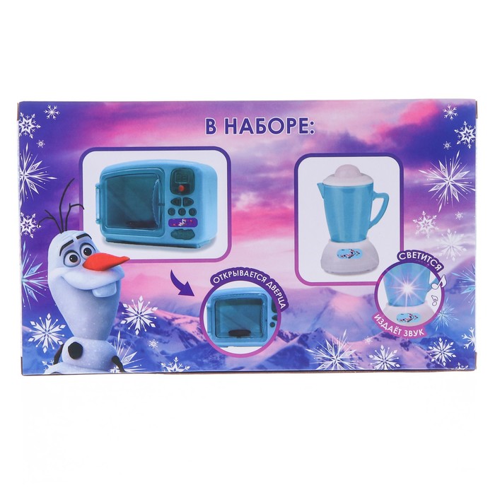 Набор бытовой техники "Frozen": микроволновка и блендер