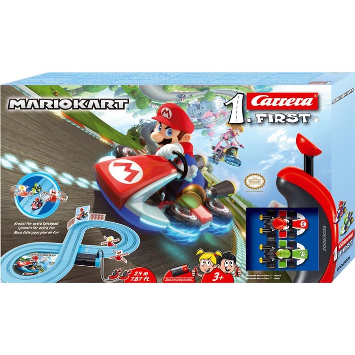 Трек Carrera First: Nintendo Mario Kart, 2.4 м