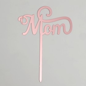 Топпер «Мама», цвет розовое золото Ош