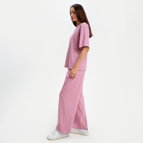 

Комплект женский (футболка и брюки) KAFTAN Basic р. 40-42, розовый