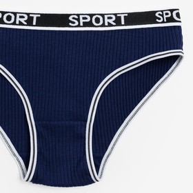 

Трусы слипы женские Collorista, цвет темно-синий, размер 44-46