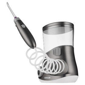 

Ирригатор Sencor SOI 2200SL, 600 мл, 1 режим, 4 насадки, чёрный
