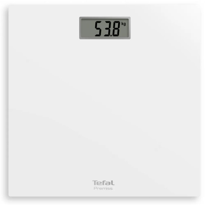 Весы напольные Tefal PP1401V0, электронные, до 150 кг, белые напольные весы tefal весы напольные электронные premiss pp1401v0