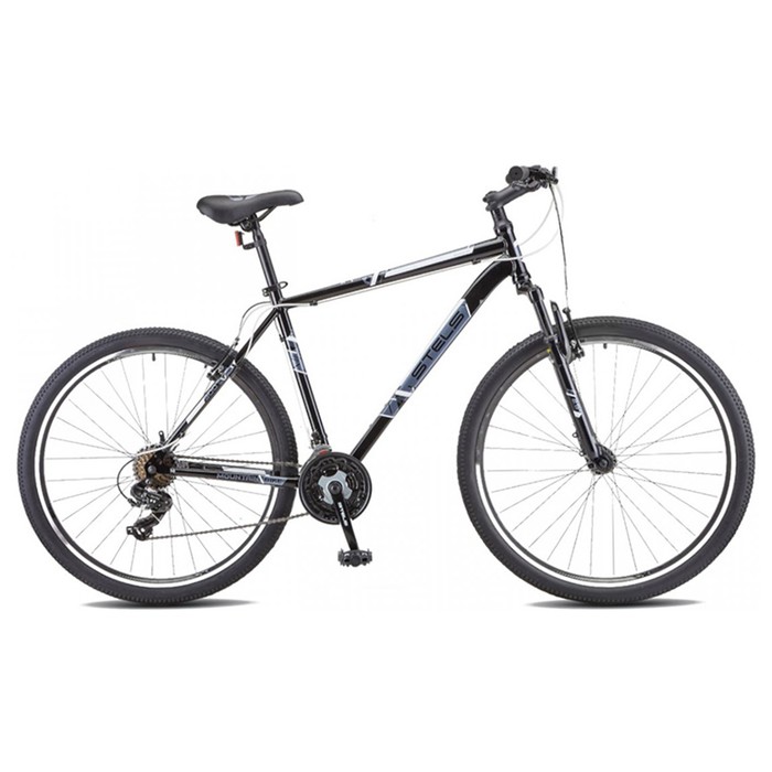 фото Велосипед 27,5" stels navigator-700v, f020, цвет черный/белый, размер 21"