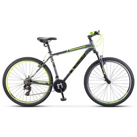 

Велосипед 27,5" Stels Navigator-700V, F020, цвет серый/желтый, размер 21"