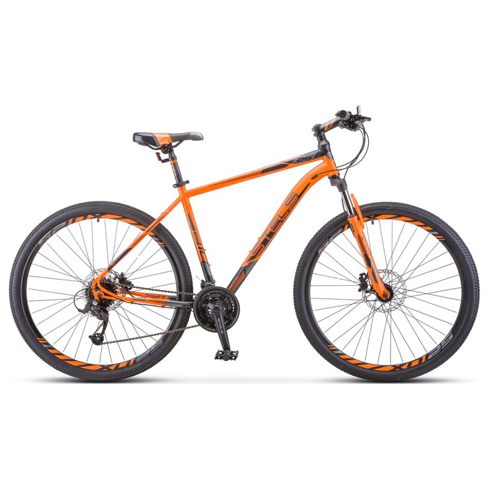 

Велосипед 29" Stels Navigator-910 D, V010, цвет оранжевый/черный, размер 20,5"