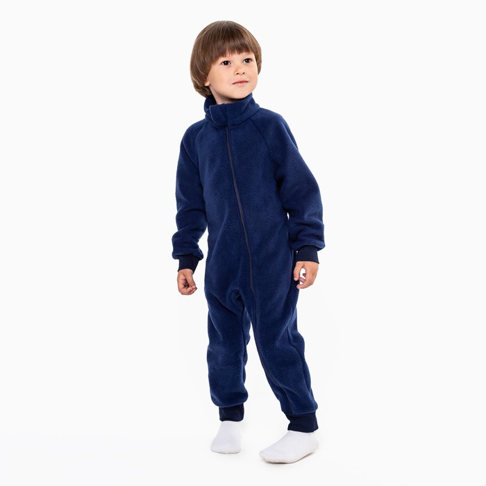 фото Комбинезон для мальчика, цвет тёмно-синий, рост 80-86 см (24)
