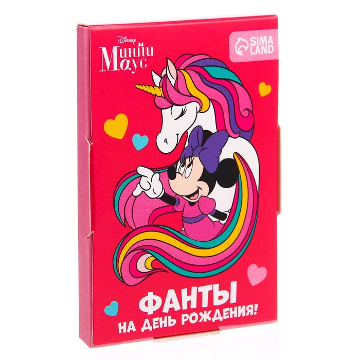 Игра Фанты Единорог Минни Маус 93х88х1 см 49₽