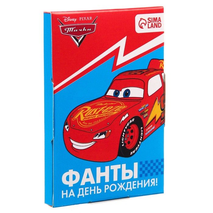 Игра Фанты Настоящему гонщику, Тачки, 9,3х8,8х1 см