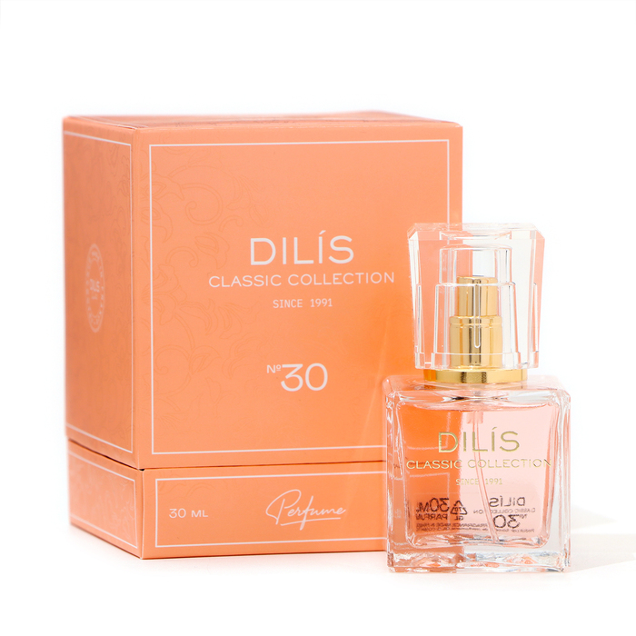 Духи женские Dilis Classic Collection № 30, 30 мл dilis parfum classic collection 19 духи 30 мл для женщин