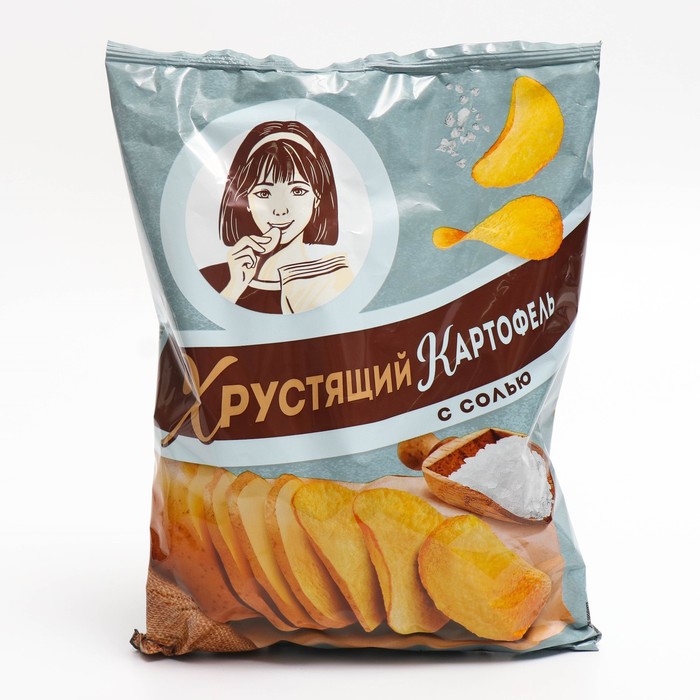 

Чипсы Хрустящий картофель соль160г