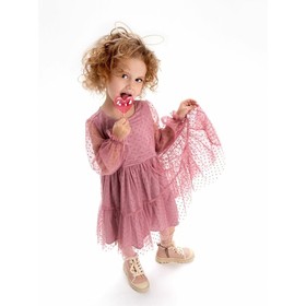 

Платье детское Amarobaby BABY DOLL, розовый, размер 98