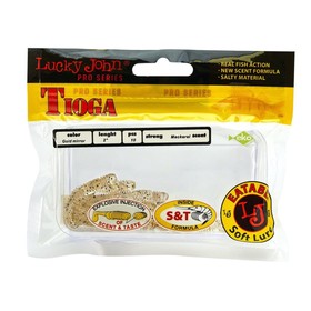 

Виброхвосты съедоб. искусст. LJ Pro Series TIOGA 2.0in (05.00)/S10 10шт.