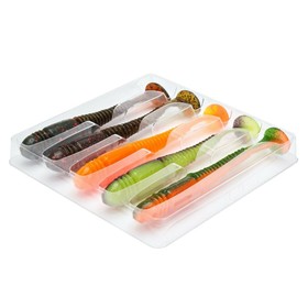 

Виброхвосты съедоб. искусст. LJ Pro Series TIOGA 3.9in (10.00)/MIX2 5шт.
