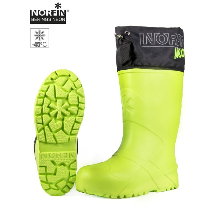 фото Сапоги зим. norfin berings neon с манж. -45с eva р.40-41