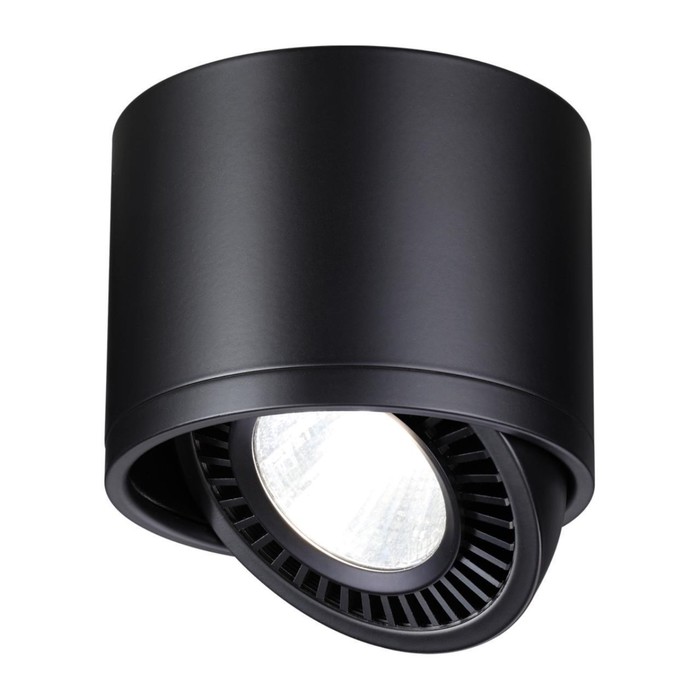 Светильник GESSO, 18Вт LED, 4000K, 1600лм, цвет чёрный светильник duplex 18вт led цвет чёрный