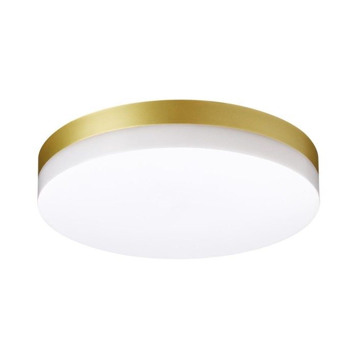 

Светильник OPAL, 1x30Вт LED, 4000K, 2800лм, IP54, цвет золото