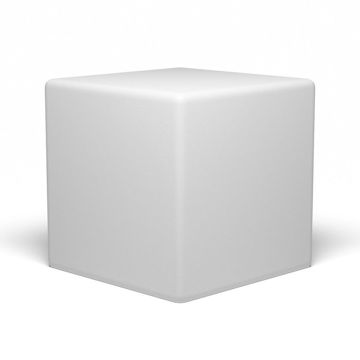 фото Светодиодный куб piazza, 60 см, ip65, аккумулятор, свечение rgb pillars