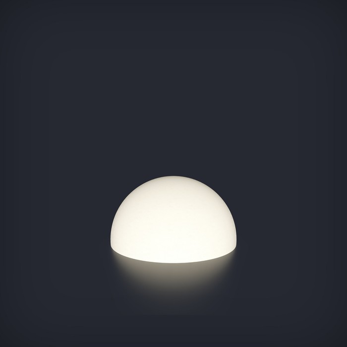 Светодиодная полусфера Como, 30 × 15 × 30 см, IP65, 220 В, свечение белое