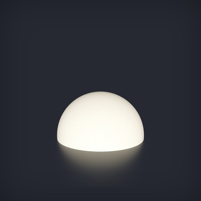 Светодиодная полусфера Como, 40 × 20 × 40 см, IP65, 220 В, свечение белое