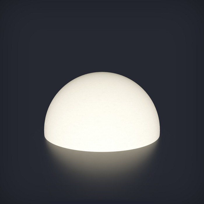 Светодиодная полусфера Como, 60 × 30 × 60 см, IP65, 220 В, свечение белое
