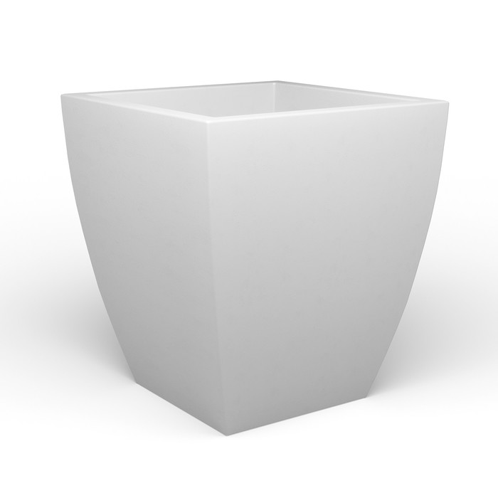 фото Светодиодное кашпо linea l, 72 × 136 × 72 см, ip65, аккумулятор, свечение rgb pillars