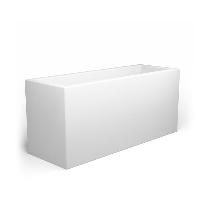 фото Светодиодное кашпо horizont m, 98 × 56 × 45 см, ip65, аккумулятор, свечение rgb pillars
