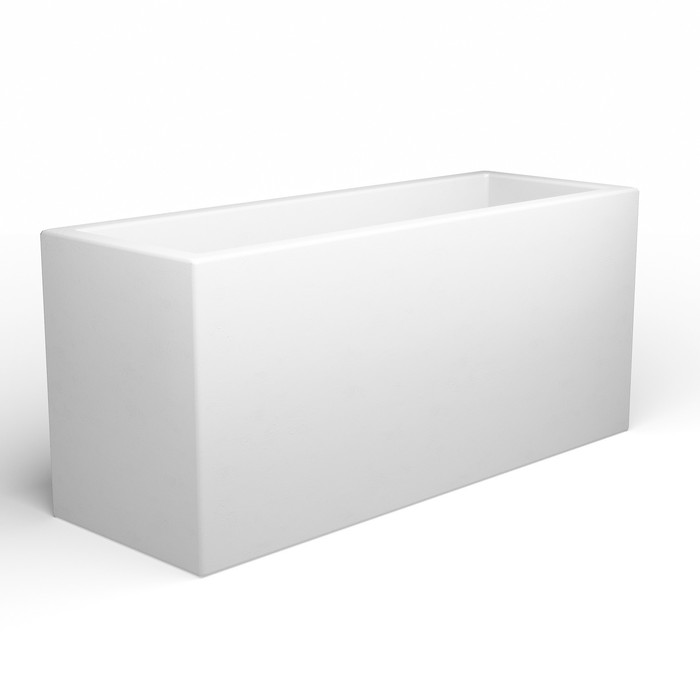 фото Светодиодное кашпо horizont l, 127 × 56 × 45 см, ip65, аккумулятор, свечение rgb pillars