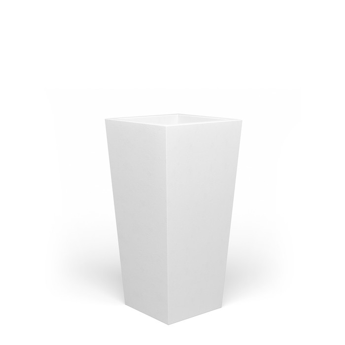 фото Светодиодное кашпо quadrum s, 26 × 55.5 × 26 см, ip65, аккумулятор, свечение rgb pillars