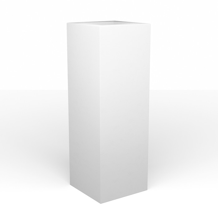 фото Светодиодное кашпо vertical m, 40 × 71 × 40 см, ip65, аккумулятор, свечение rgb pillars