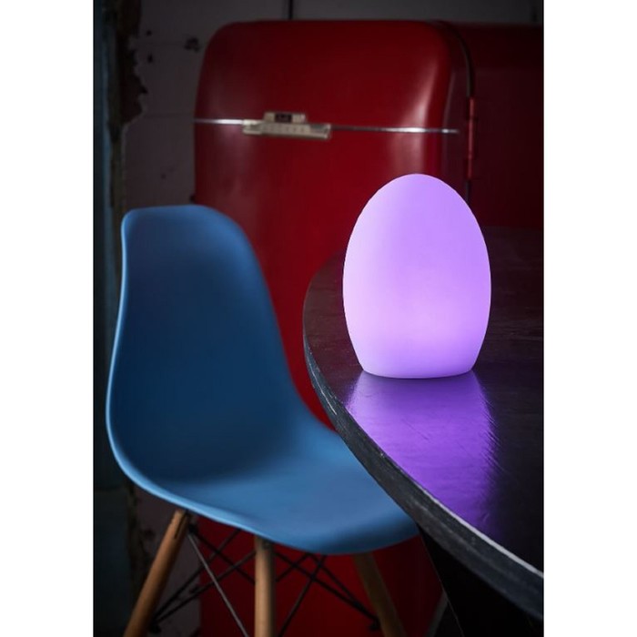 Светильник Egg, 14 × 19 × 14 см, IP65, 220 В, свечение RGB