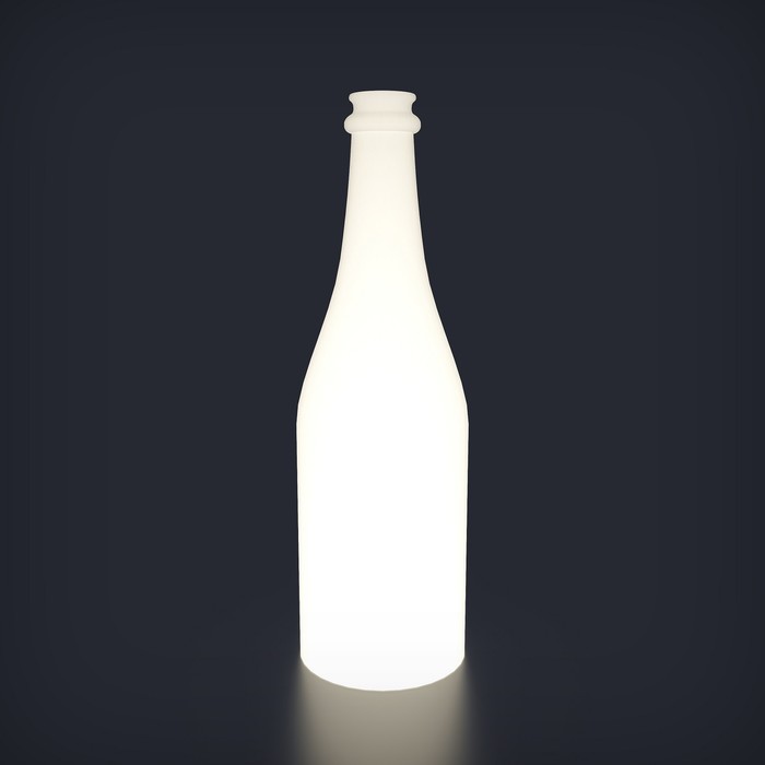 Светильник Bottle, 10 × 33 × 10 см, IP65, 220 В, свечение RGB