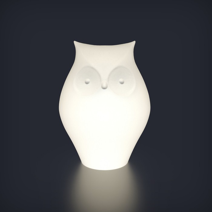 Светильник Owl, 15 × 25 × 15 см, IP65, 220 В, свечение RGB
