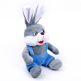 

Мягкая игрушка «Кролик в комбинезоне»,15 см